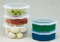 Preview: Haushaltsbox Salatbox Achteckschale 1000 ml (50 Stk.)